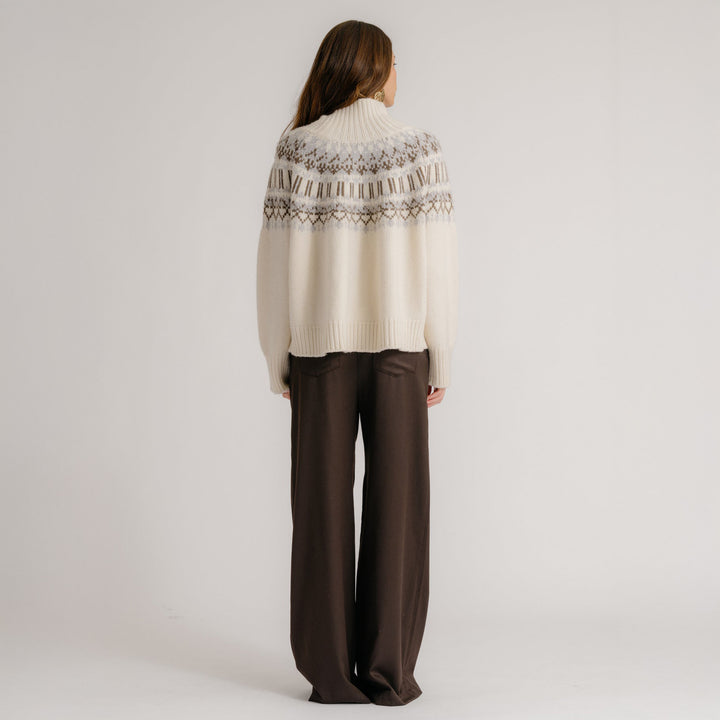 Scottie Fair Isle Sweater