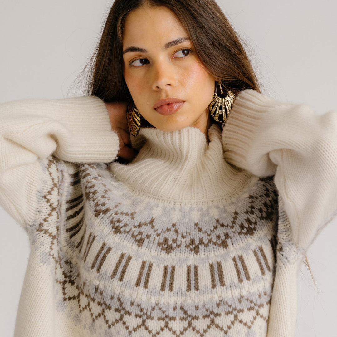 Scottie Fair Isle Sweater