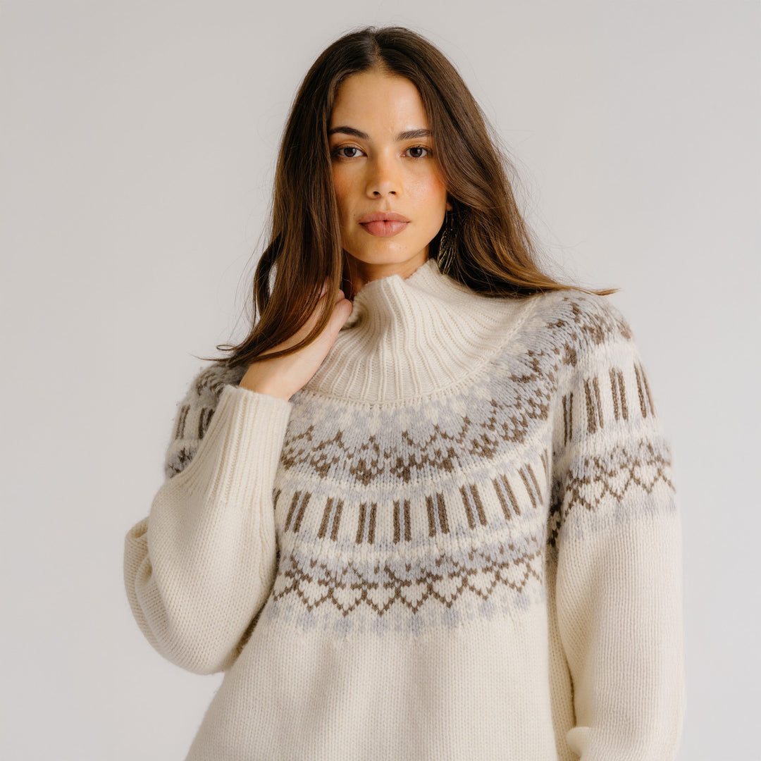 Scottie Fair Isle Sweater