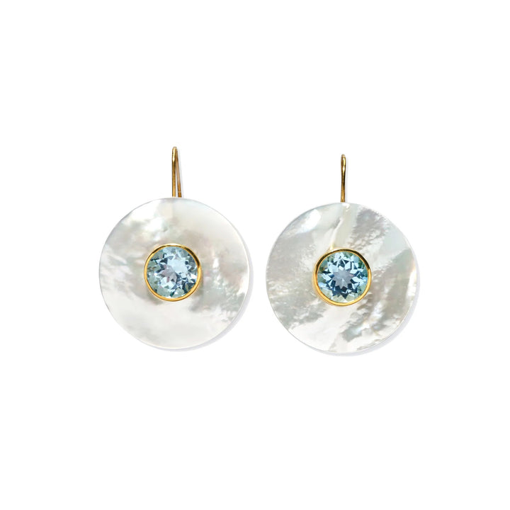 Taj Disk Earrings