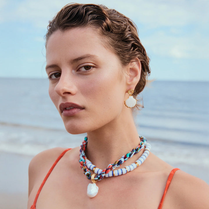 Luna Shell Earrings