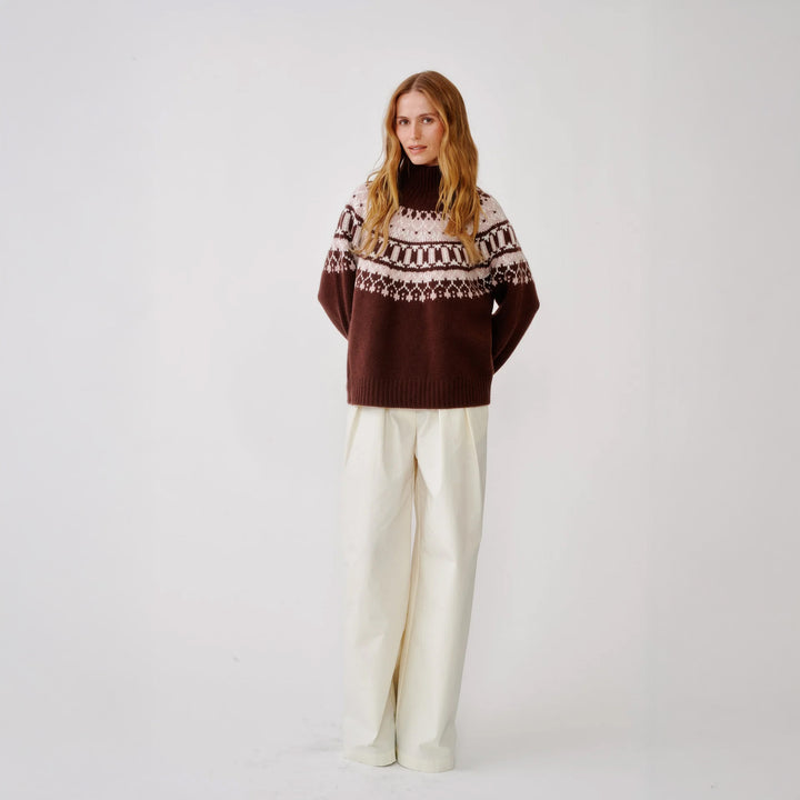 Finley Fairisle Crewneck