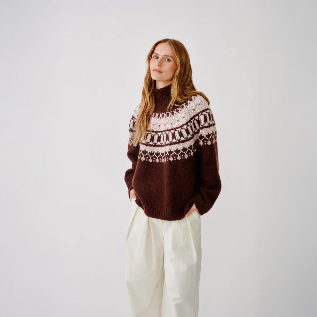 Finley Fairisle Crewneck