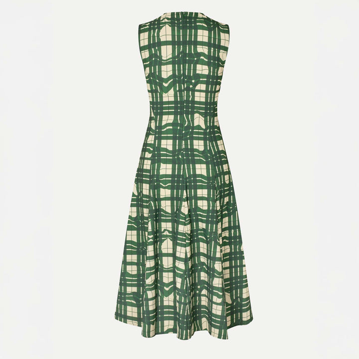 Gathered Midi Dress