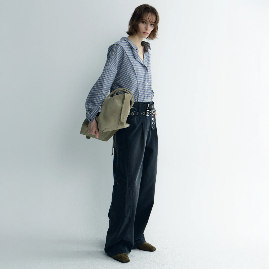 Oversized Check Shirt