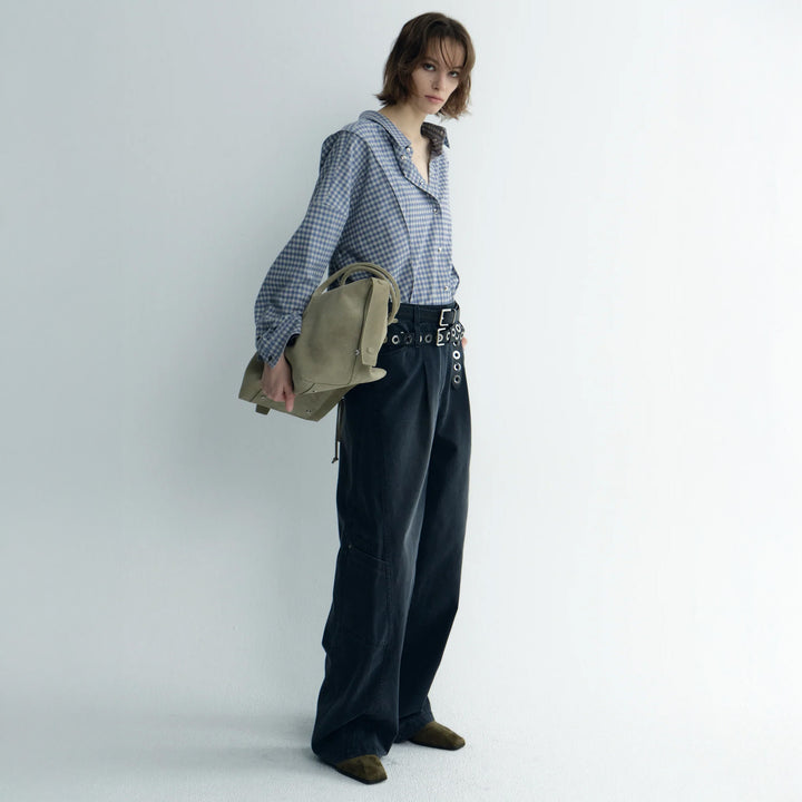 Oversized Check Shirt