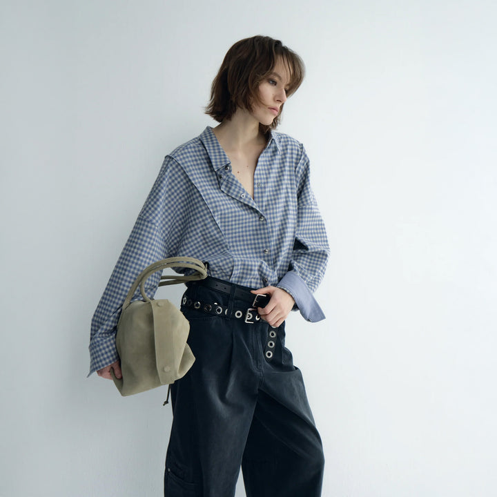 Oversized Check Shirt