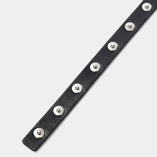 Button Detail Belt