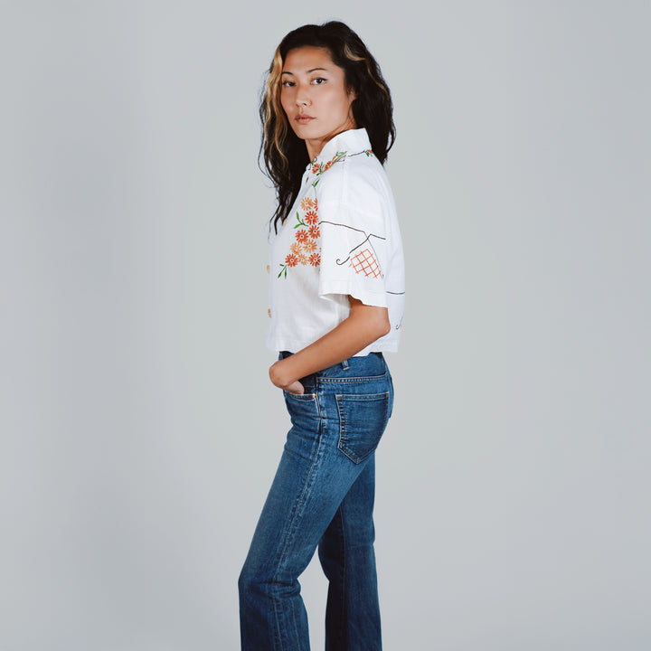 Sunset Bloom Top