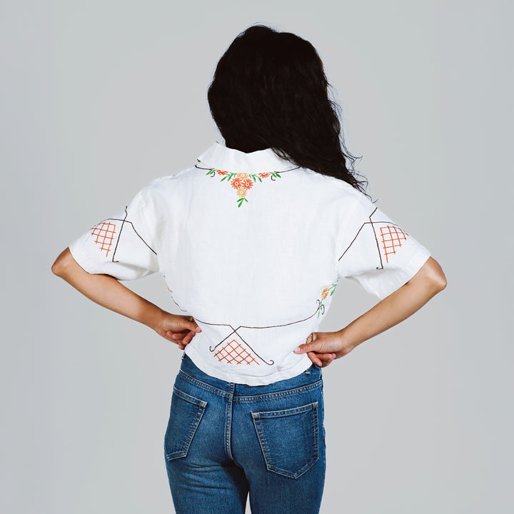 Sunset Bloom Top