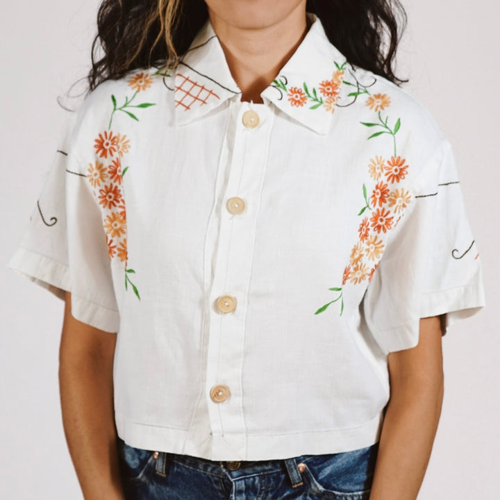 Sunset Bloom Top