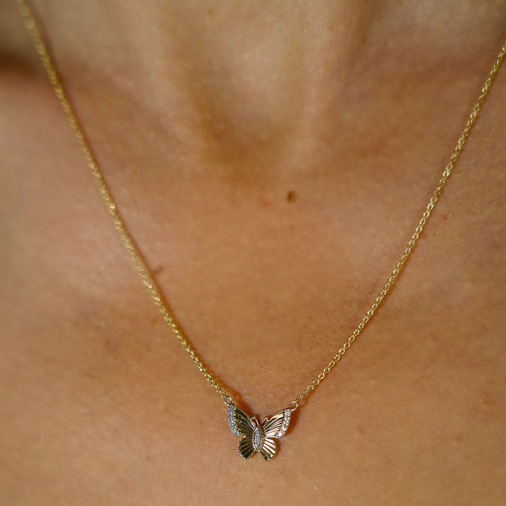 Petite Butterfly Necklace