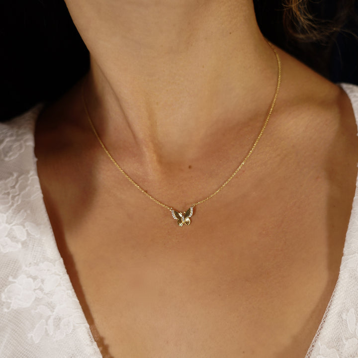 Petite Butterfly Necklace