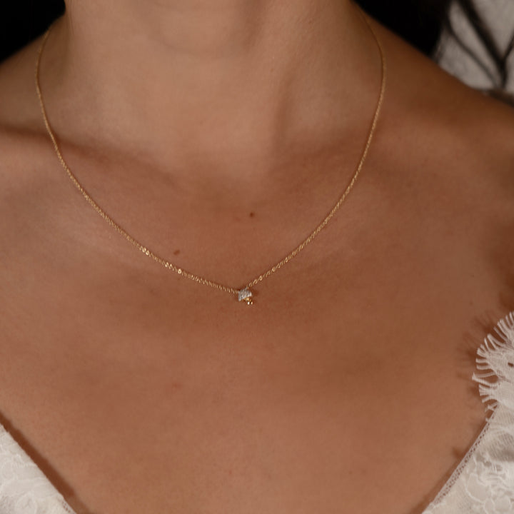 Pavé Mushroom Necklace