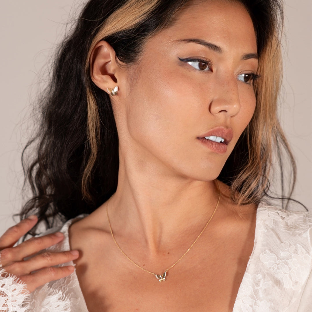 Petite Butterfly Necklace