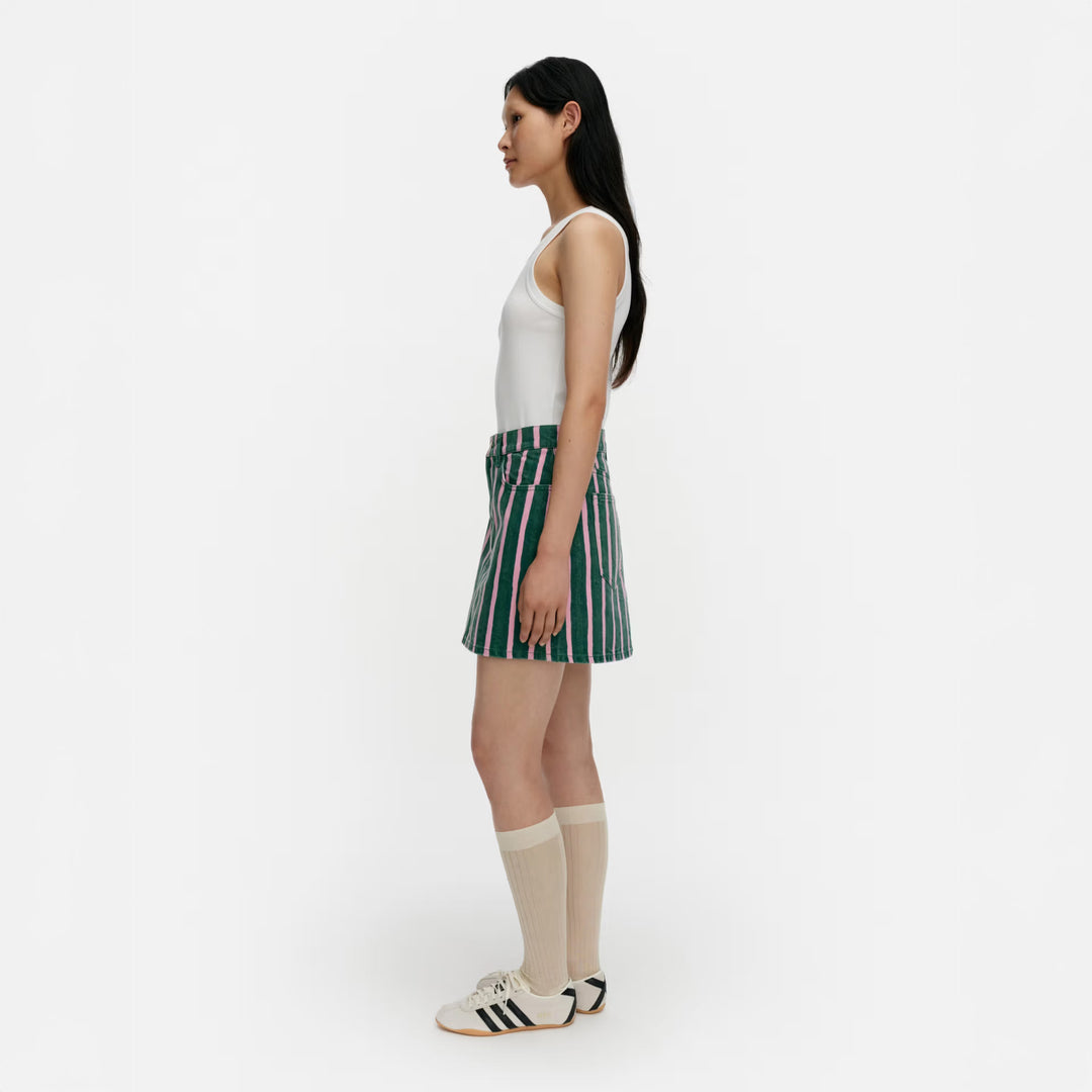 Piccolo Denim Mini Skirt