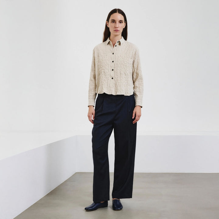 Wool Blend Trousers