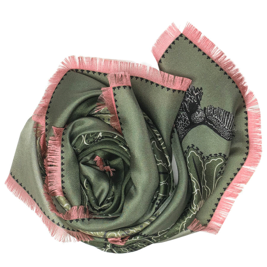 Chantilly Silk Scarf