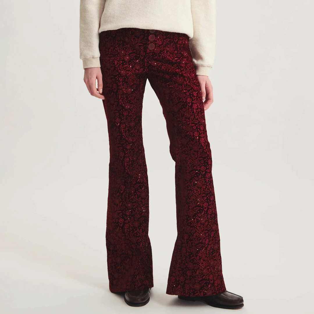 Charlotte Embroidered Trousers