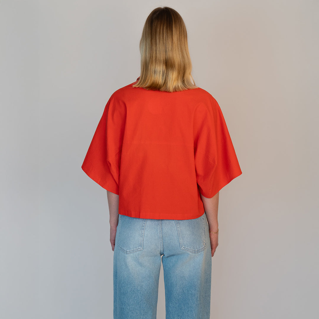 Seersucker Top