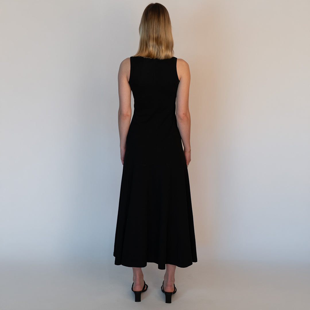 Jersey Midi Dress Black / IT 38 Jersey Midi Dress Black / IT 38