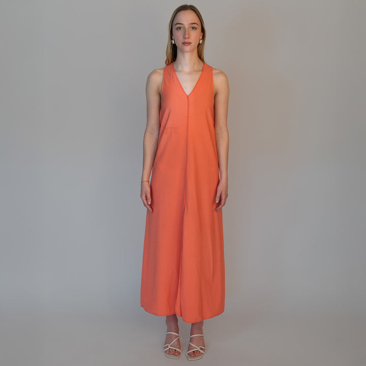 V-Neck Maxi Dress
