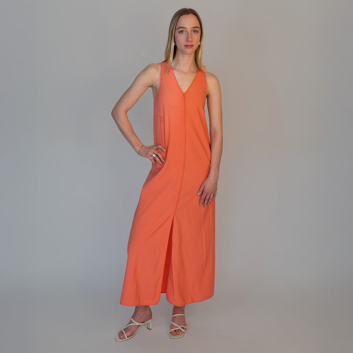 V-Neck Maxi Dress