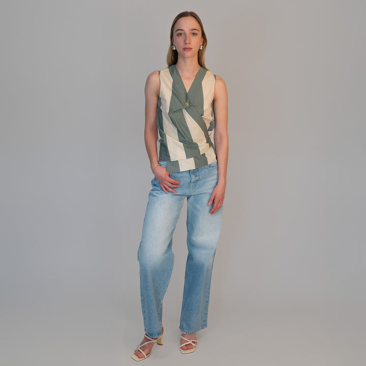 Maxi Stripe Top