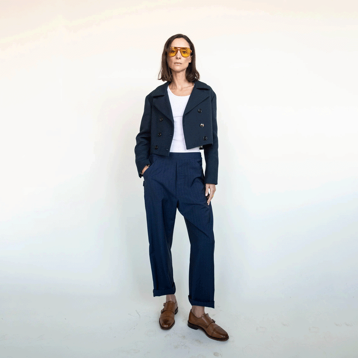 Cropped DB Blazer