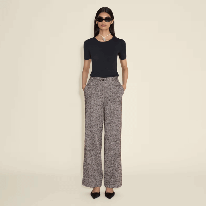 Emi Herringbone Trouser