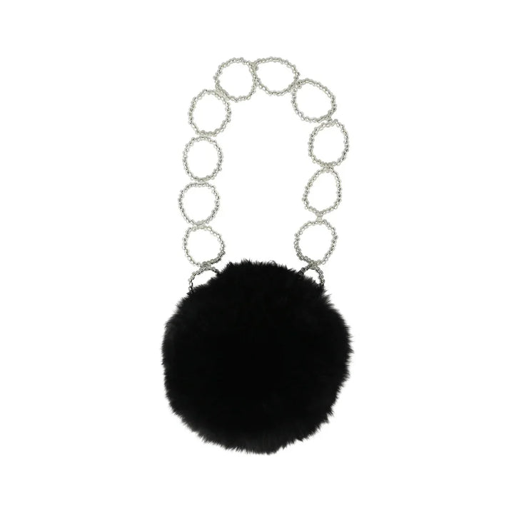 Circle Fur Bag