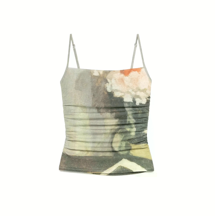 Jazlyn Mesh Jersey Top