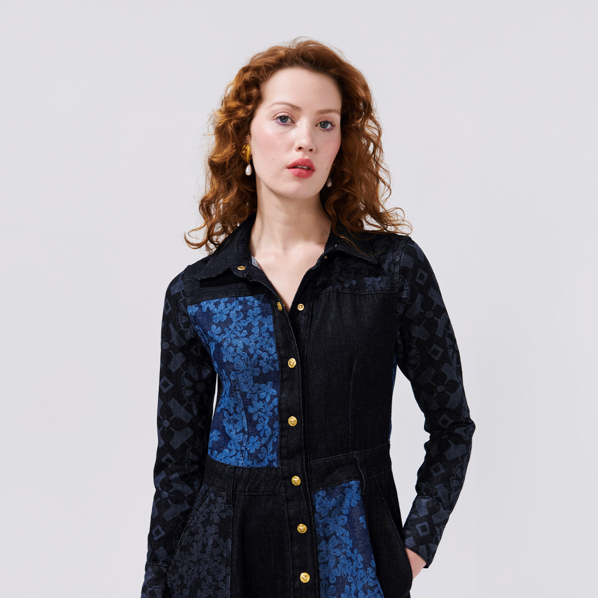 beatrice denim dress Beatrice .b