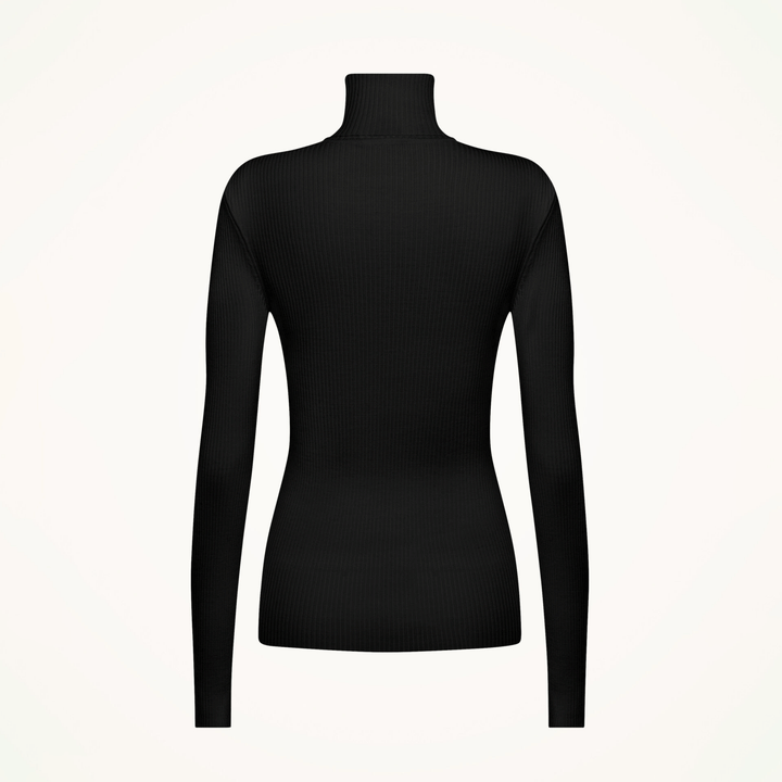 Merino Rib Top Long Sleeve