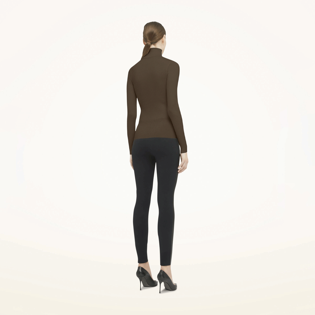 Merino Rib Top Long Sleeve