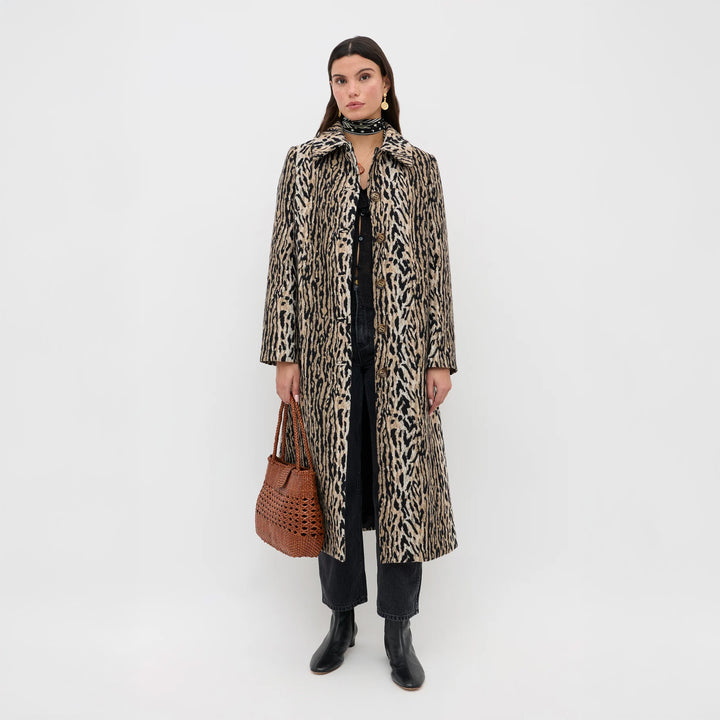 Milly Leopard Coat