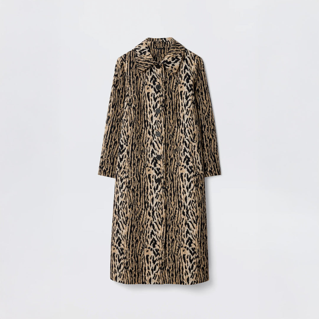 Milly Leopard Coat