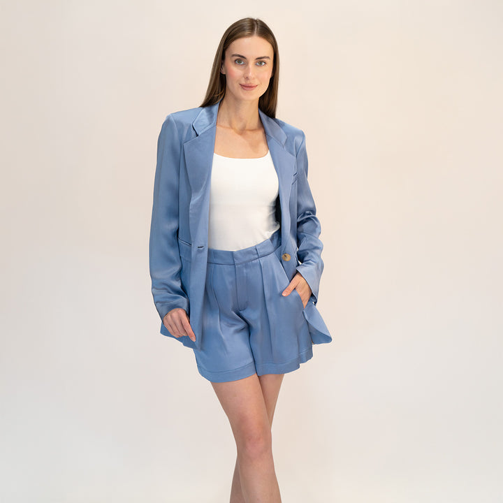 Satin Blazer