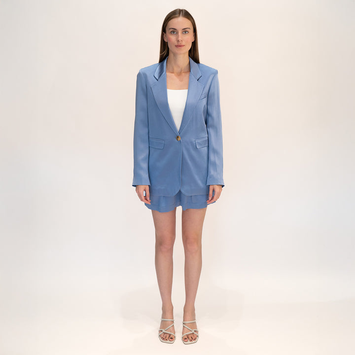 Satin Blazer