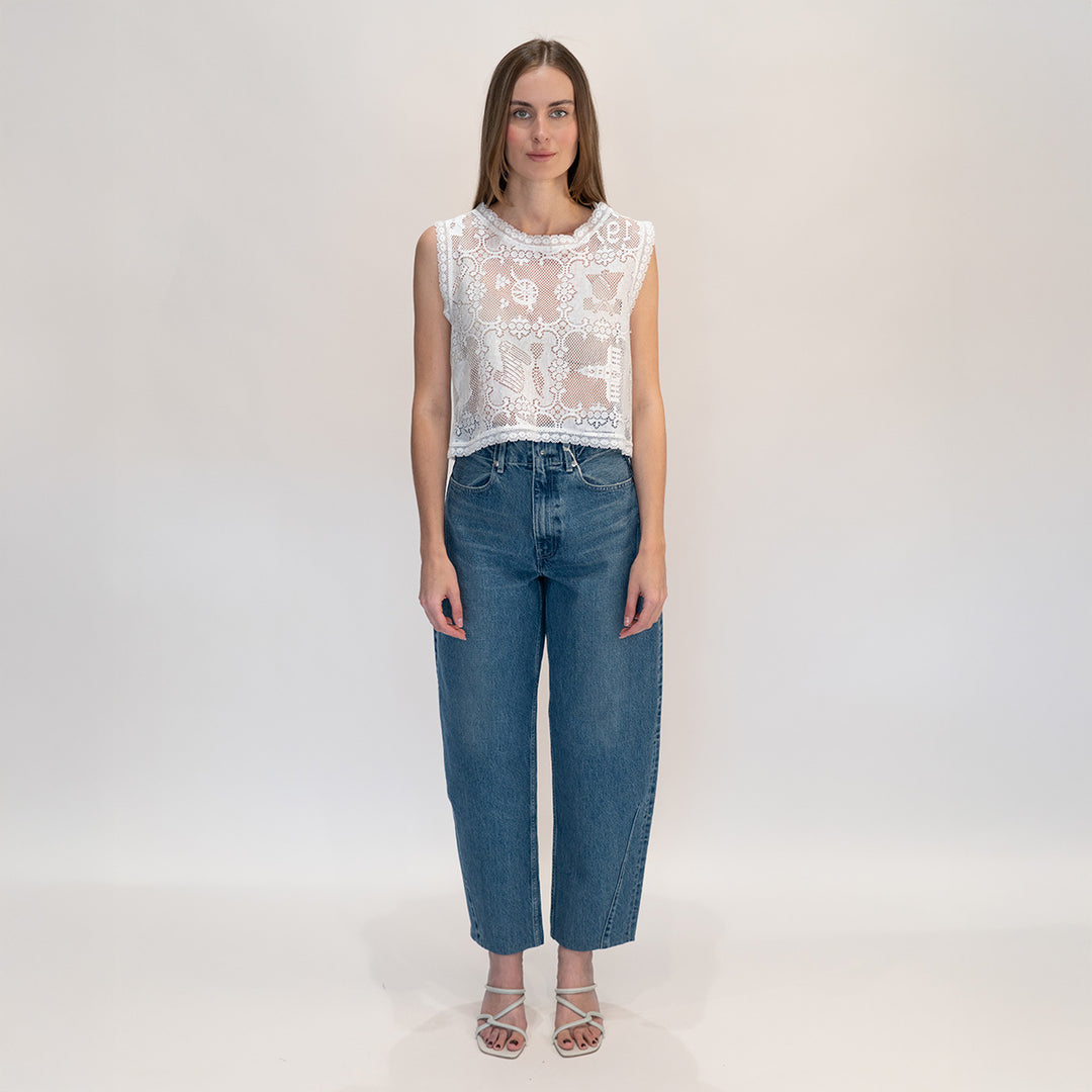 Filet Crochet Top