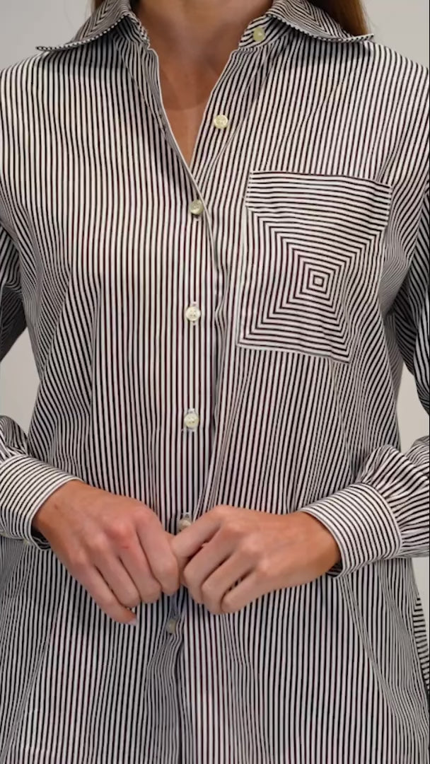 Leda Striped Shirt