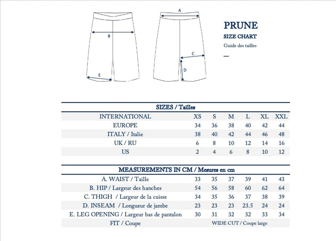 Prune Shorts