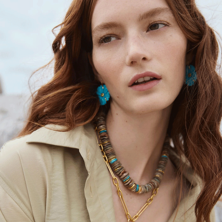 Sand and Sky Necklace