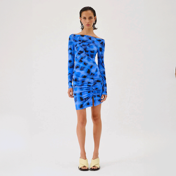 Shibori Mini Dress