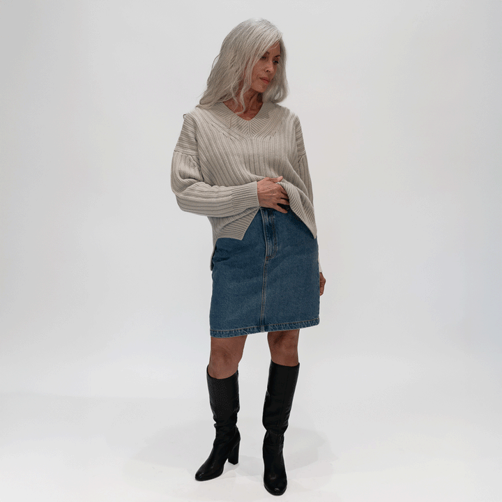 V-Neck Cashmere Sweater
