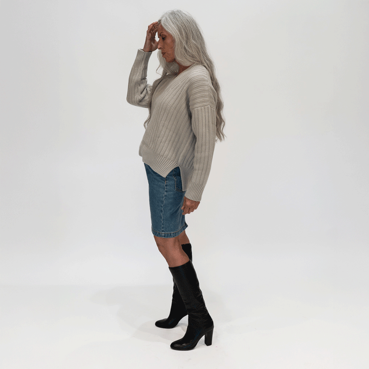 V-Neck Cashmere Sweater