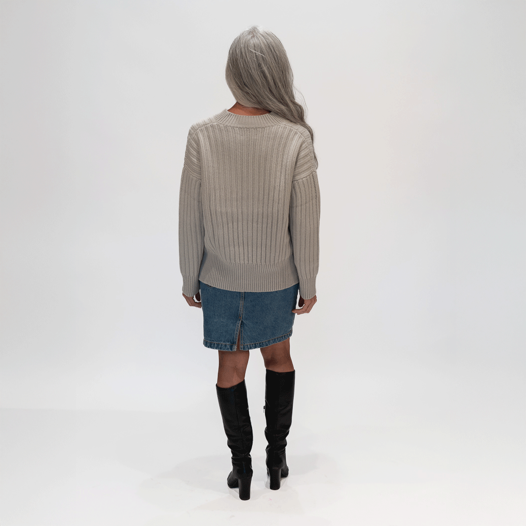 V-Neck Cashmere Sweater