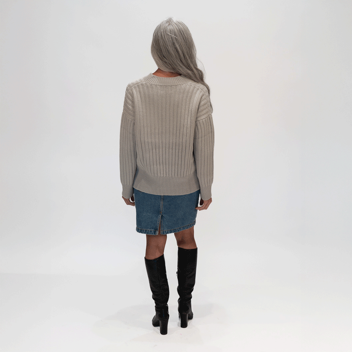V-Neck Cashmere Sweater
