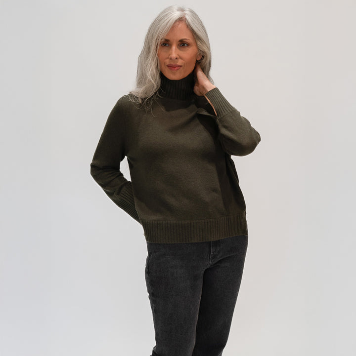 Turtleneck Cashmere Sweater