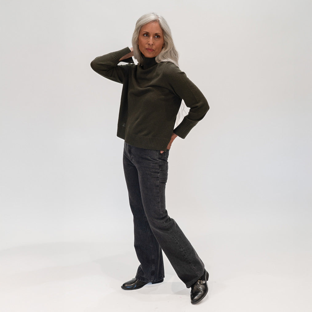 Turtleneck Cashmere Sweater